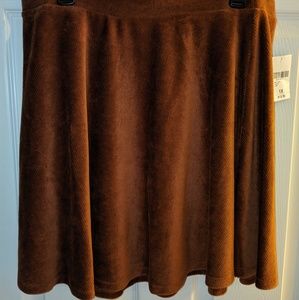 Brand new corduroy skater skirt